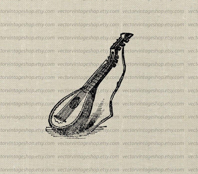 Lute Vector Clipart Graphic Instant Download Antique Guitar Etsy 794x700 Lute Vector Clipart Graphic Instant Download Antique Guitar Etsy