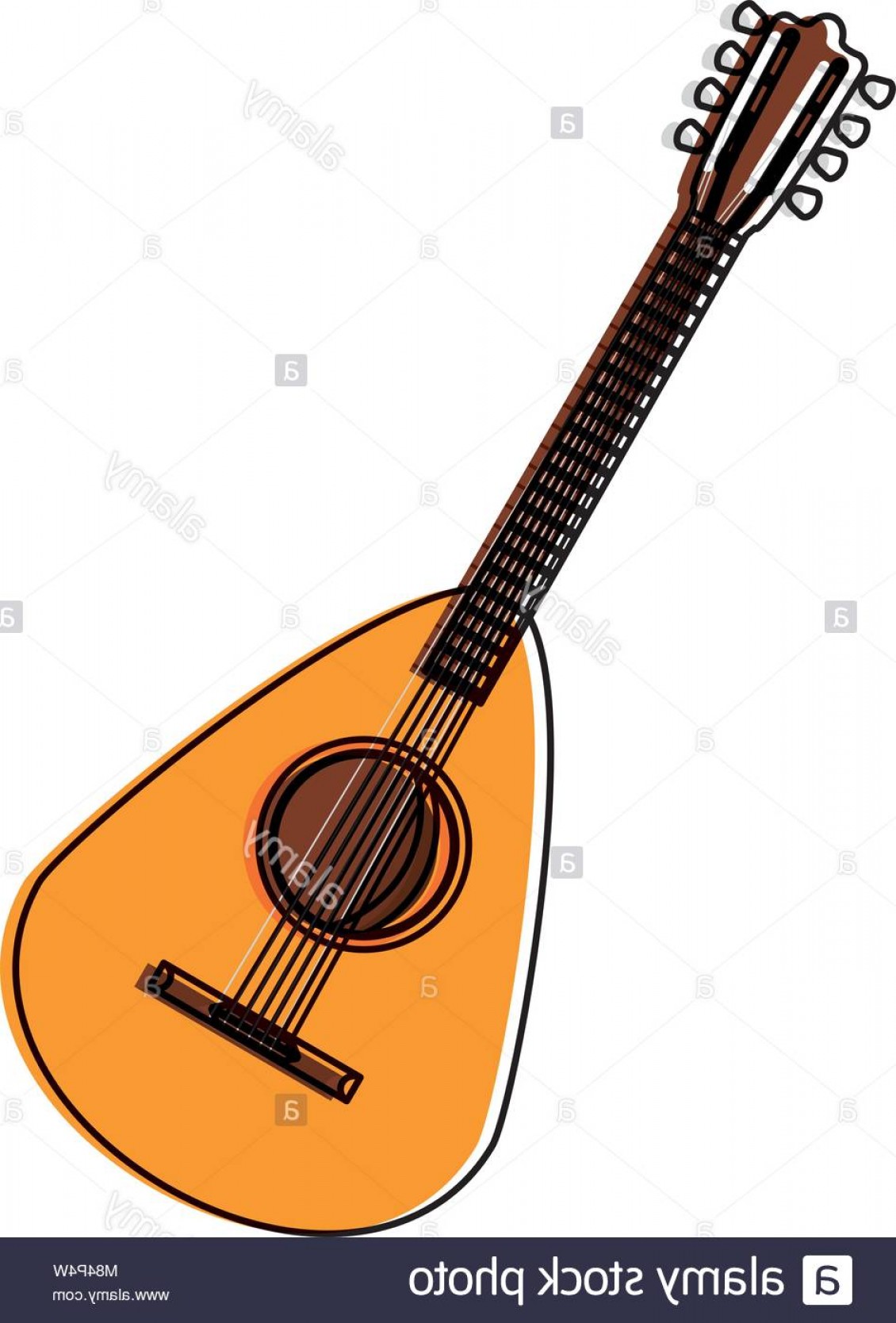 Stock Photo Lute Guitar Icon Over White Background Colorful Design 1130x1668 Stock Photo Lute Guitar Icon Over White Background Colorful Design