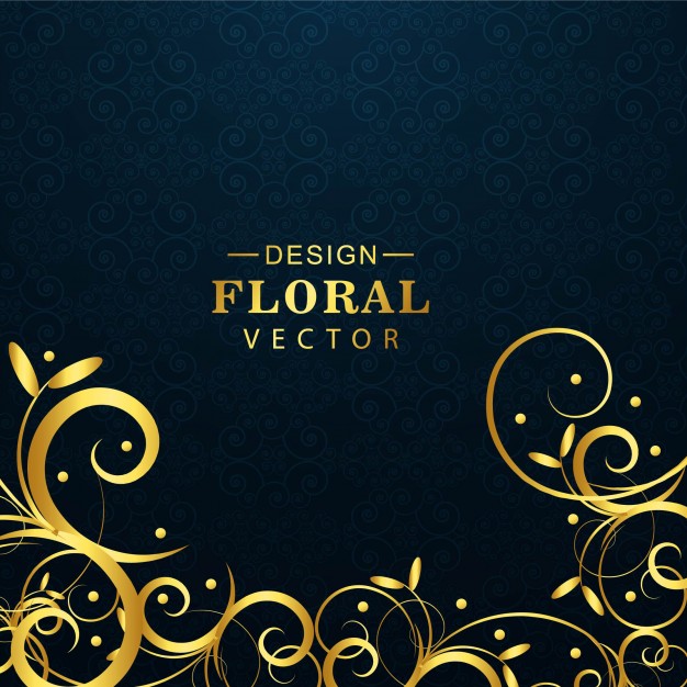 626x626 Modern Floral Luxury Background Vector Free Download