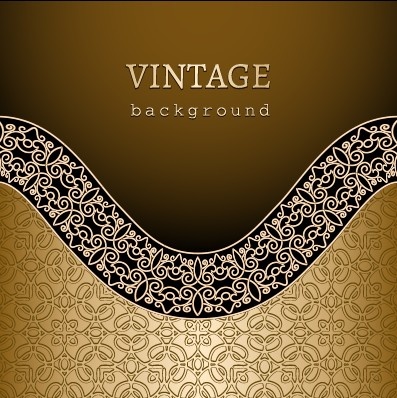 397x398 Vector Set Of Vintage Luxury Background Design Free