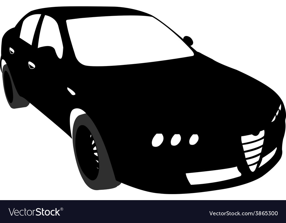 1000x780 Collection Of 'silhouette Car Vector' Download More Than