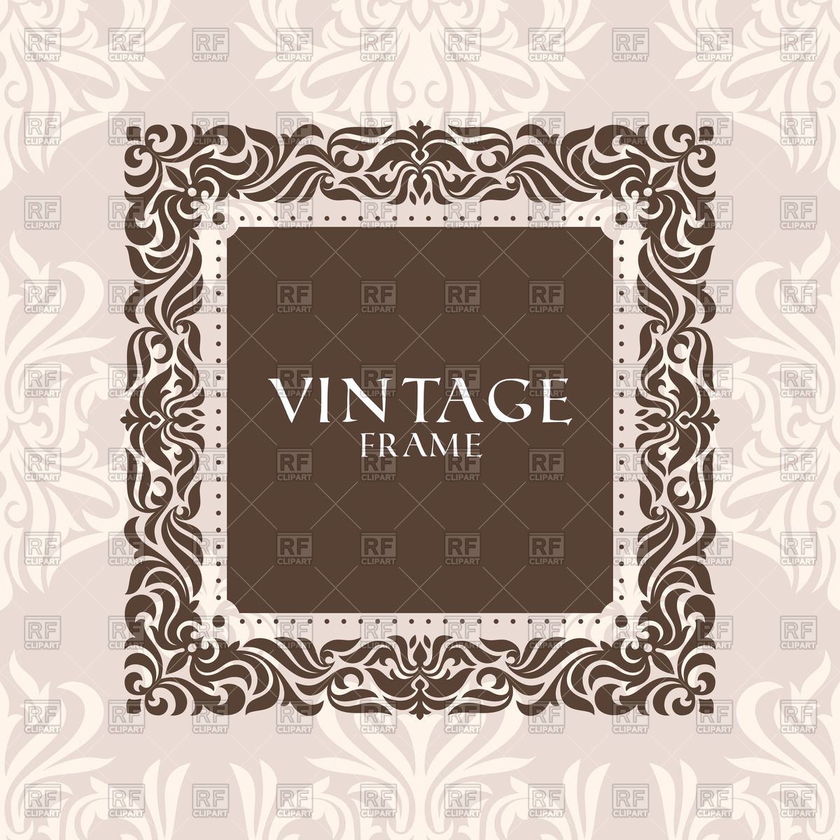 1200x1200 Vintage Luxurious Frame Vector Image Of Borders And Frames Tiax