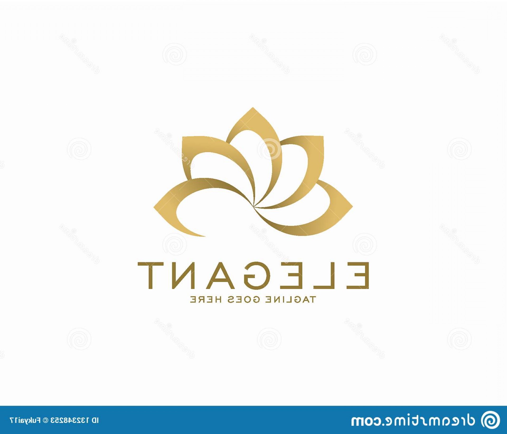 1920x1644 Luxury Logo Design Concept Flower Lotus Beauty Spa Template Vector