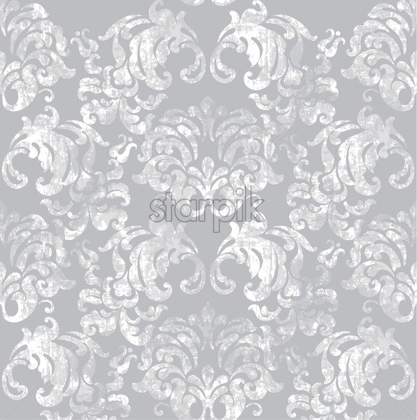 596x600 Vintage Baroque Pattern Vector Imperial Beautiful Ornament Decor