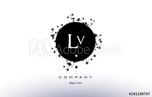 Lv L V Circle Grunge Splash Alphabet Letter Logo Vector Icon 500x322 Lv L V Circle Grunge Splash Alphabet Letter Logo Vector Icon