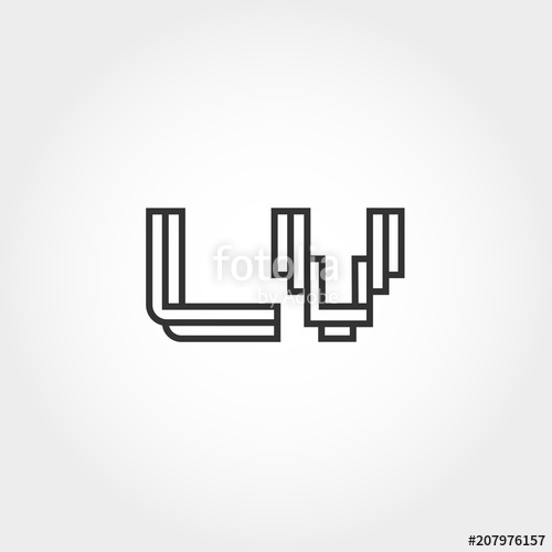 Initial Letter Lv Logo Template Vector Design Stock Image 500x500 Initial Letter Lv Logo Template Vector Design Stock Image