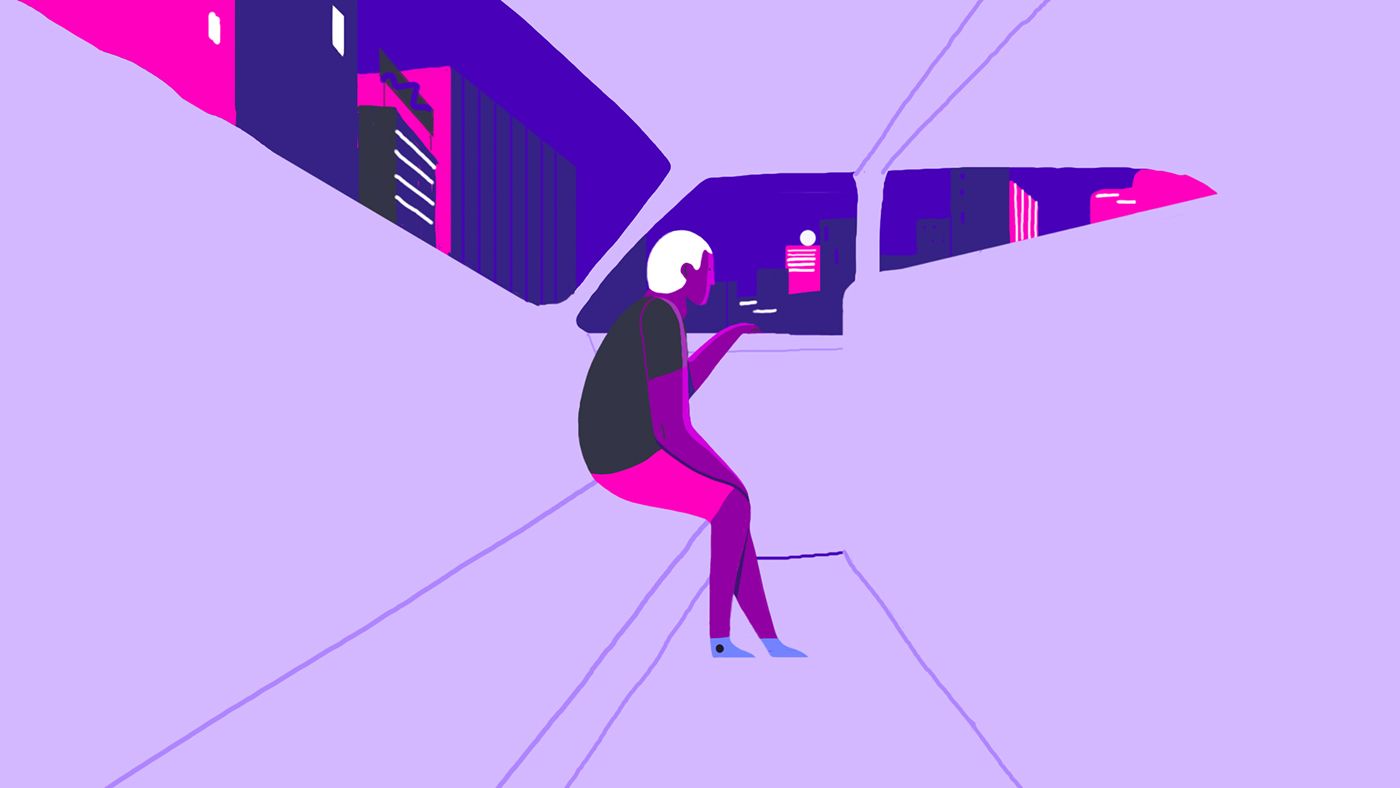 1400x788 Lyft First Round On Behance Animation Illustration Art