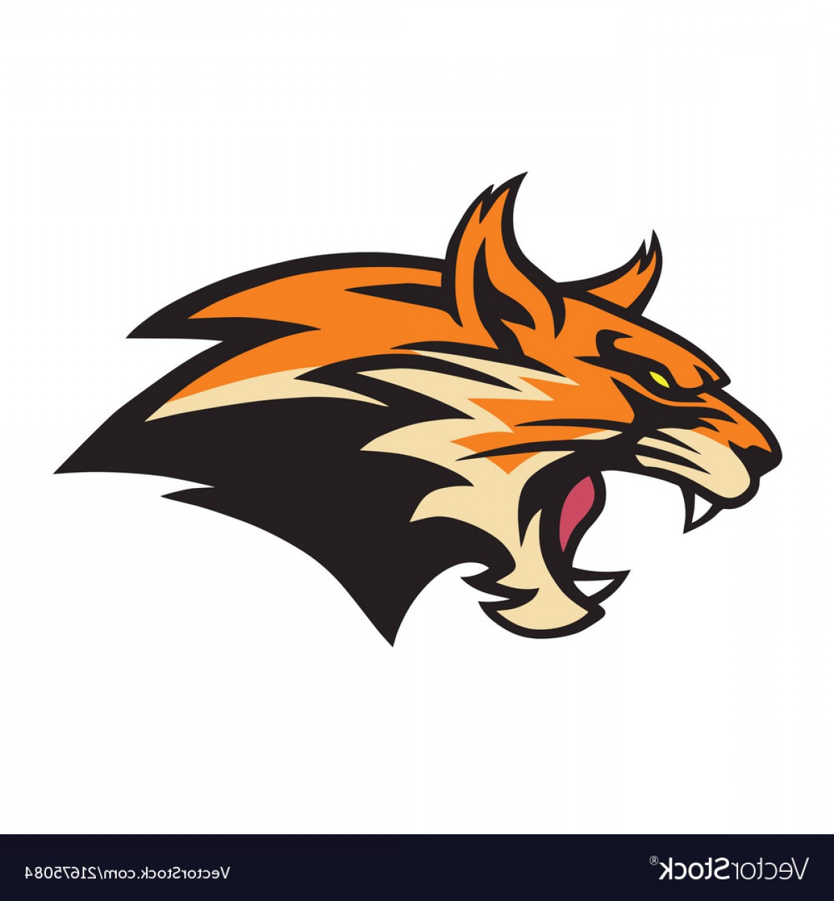 1200x1296 Angry Lynx Wildcat Logo Mascot Vector Cqrecords