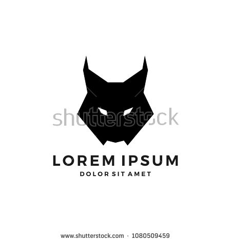 450x470 Vector Icons, Lynx, Geometric