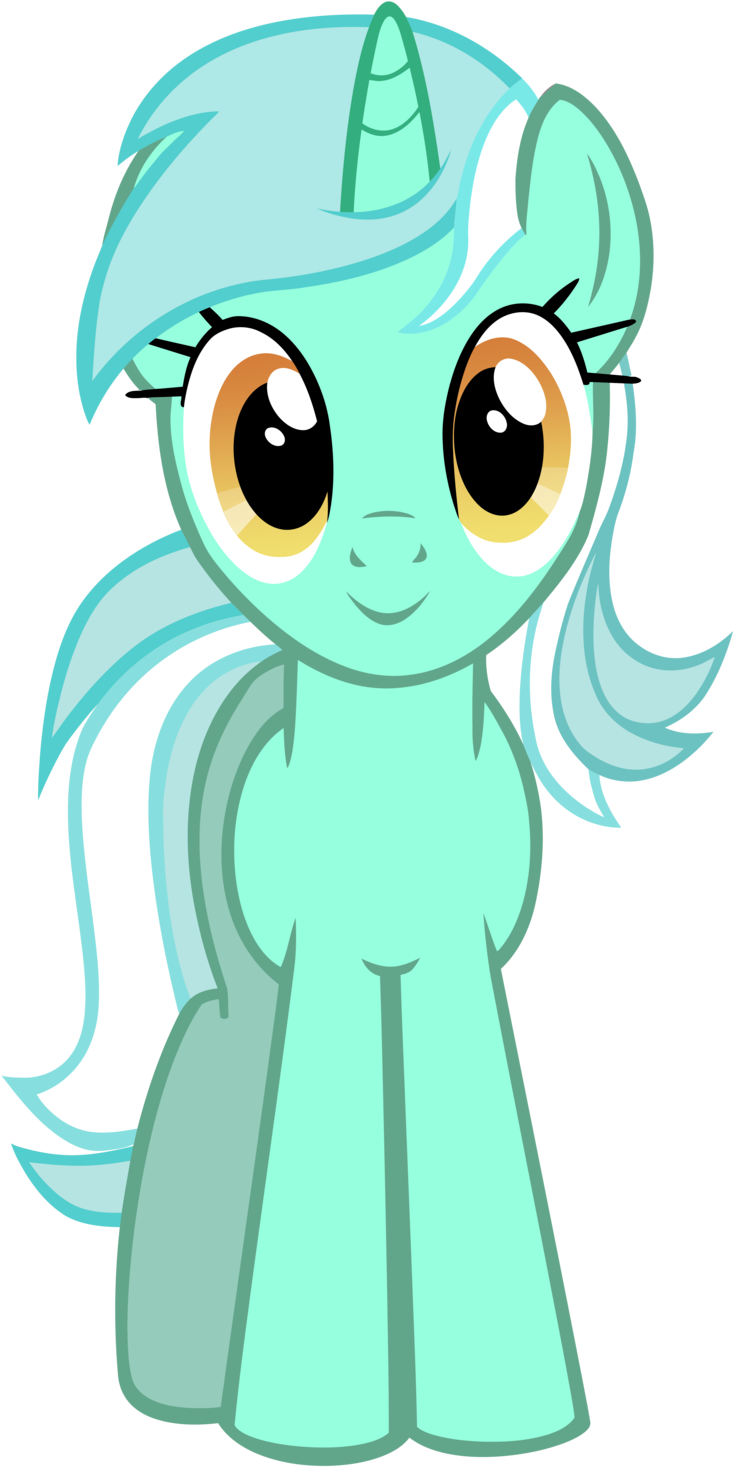734x1467 My Little Pony Lyra Vector