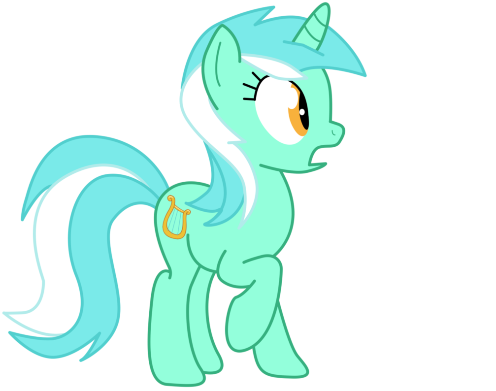1007x794 My Little Pony Lyra Vector