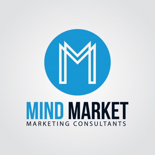 626x626 Abstract Circular Letter M Logo Vector Free Download