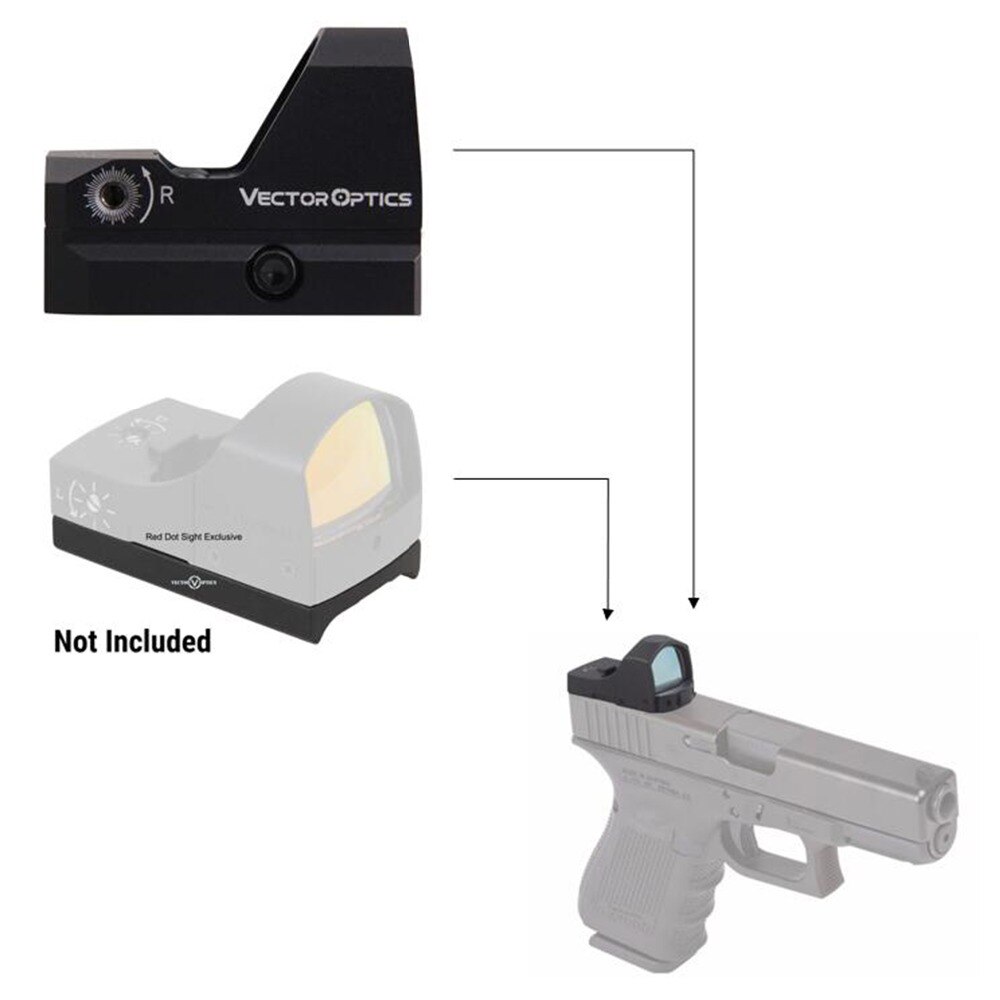 Vector Optics Furyii Pistol Red Dot Scope 1000x1000 Vector Optics Furyii Pistol Red Dot Scope