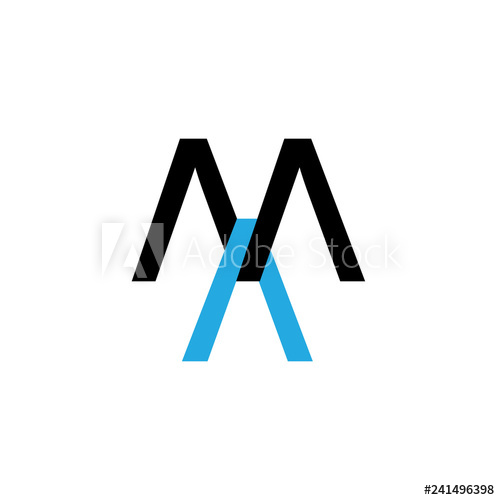 500x500 Letter Ma Logo Vector