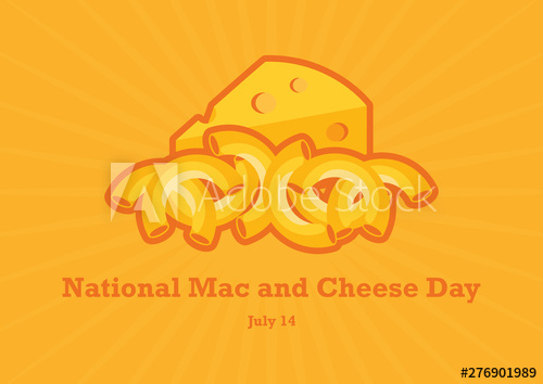 500x354 National Mac And Cheese Day Vector Macaroni And Cheese Vector
