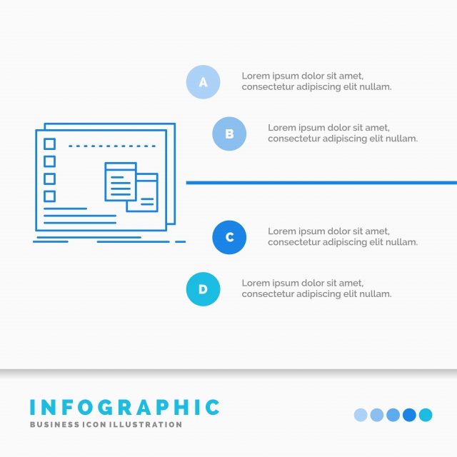 640x640 Window Mac Operational Os Program Infographics Template For