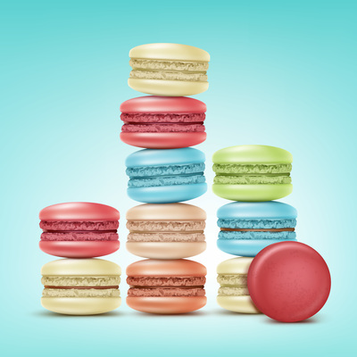 400x400 Macaron On Curated Vector Illustrations, Stock Royalty Free Images