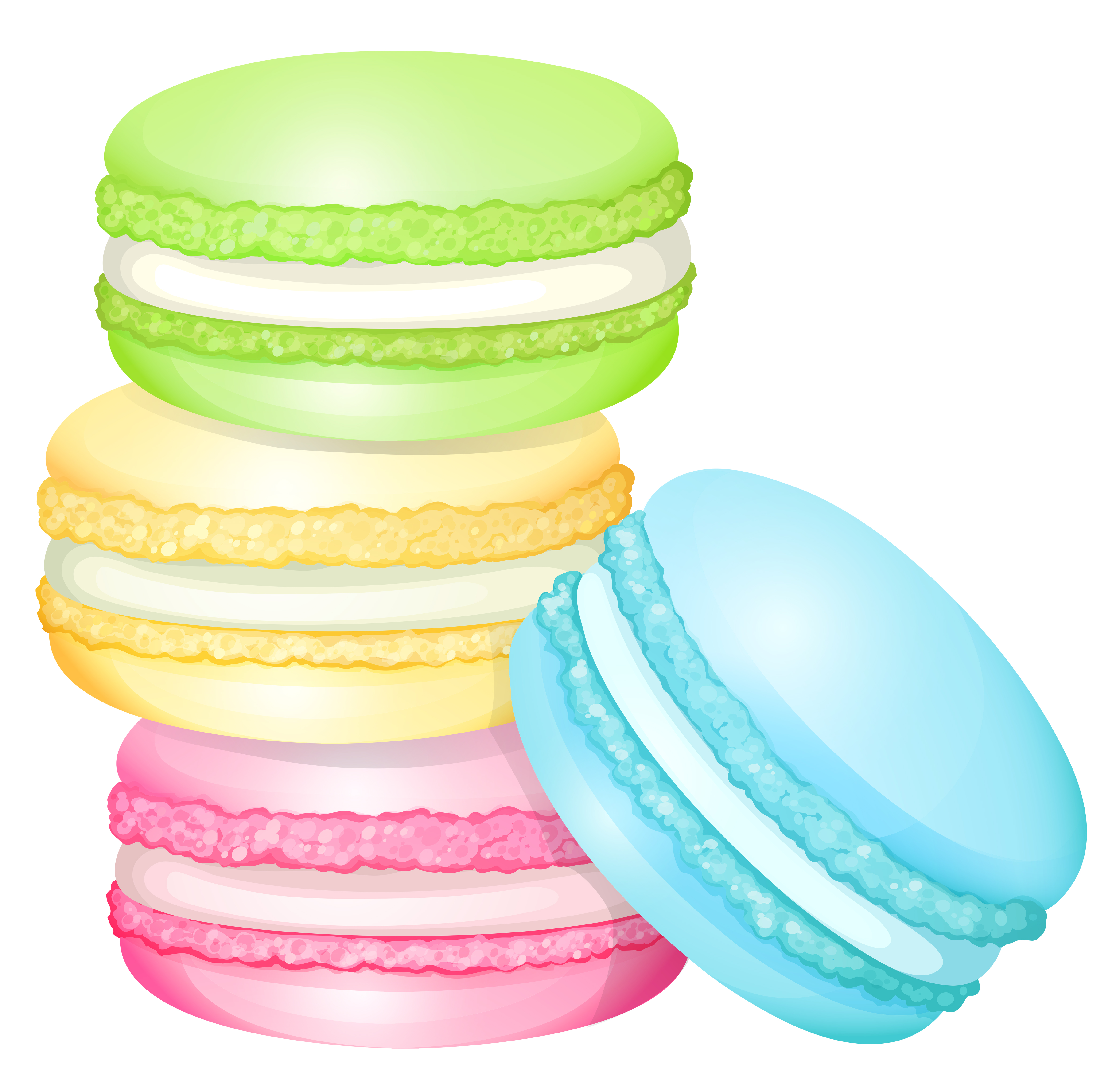 4768x4614 Macaroon Free Vector Art