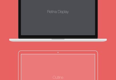 400x275 Macbook Pro Vector Mockup Free Vector, Icons