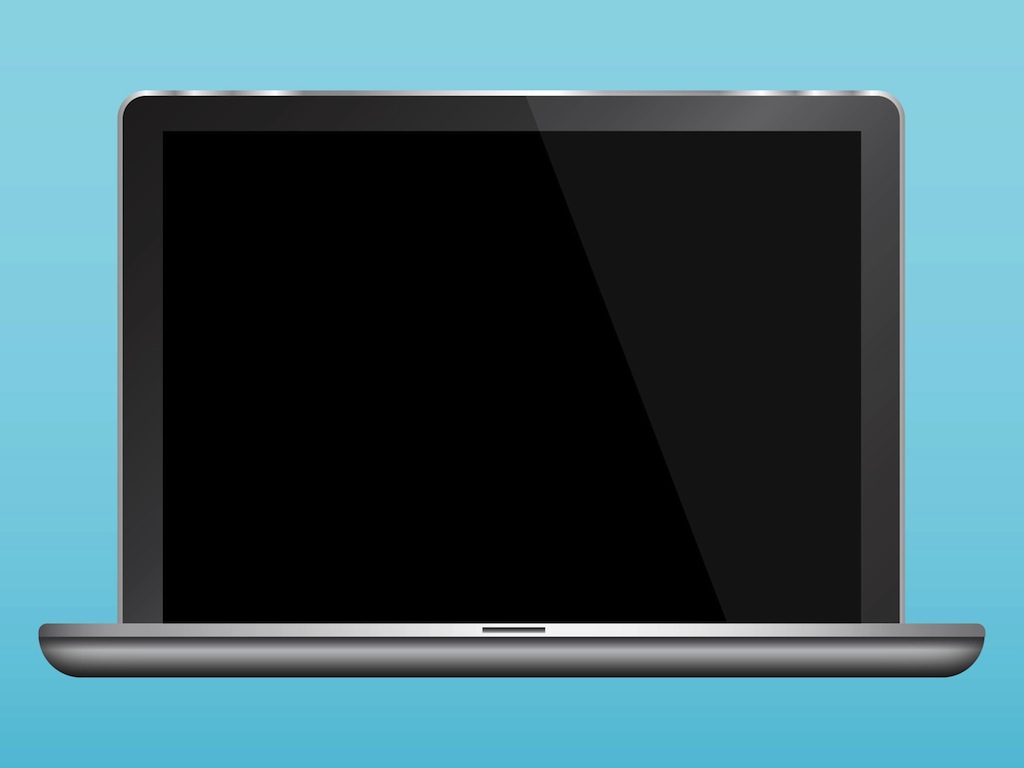 1024x768 Mac Book Vector Art Graphics