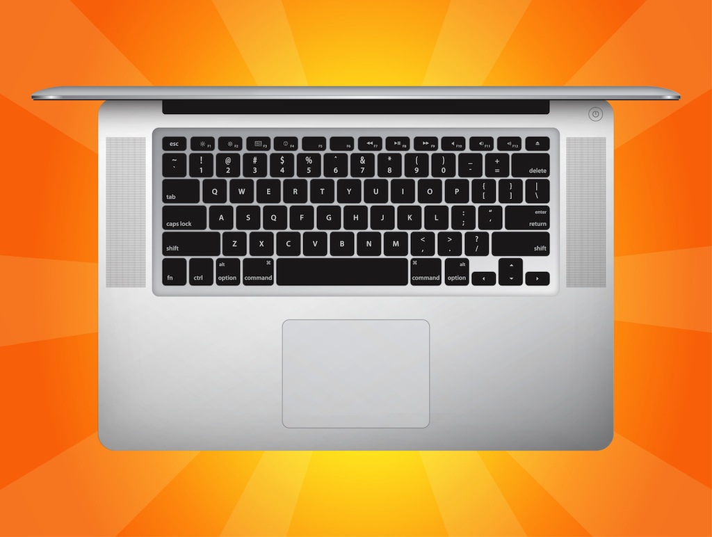 1024x772 Mac Book Vector Vector Art Graphics
