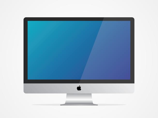 653x490 Apple Imac Computer Vector