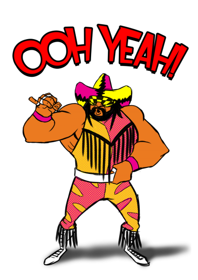 400x565 Randy Savage Vector