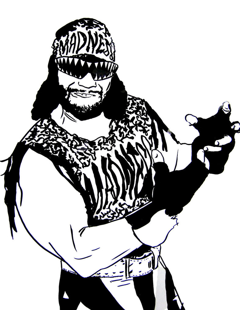 Macho Man Vector at Vectorified.com | Collection of Macho Man Vector ...