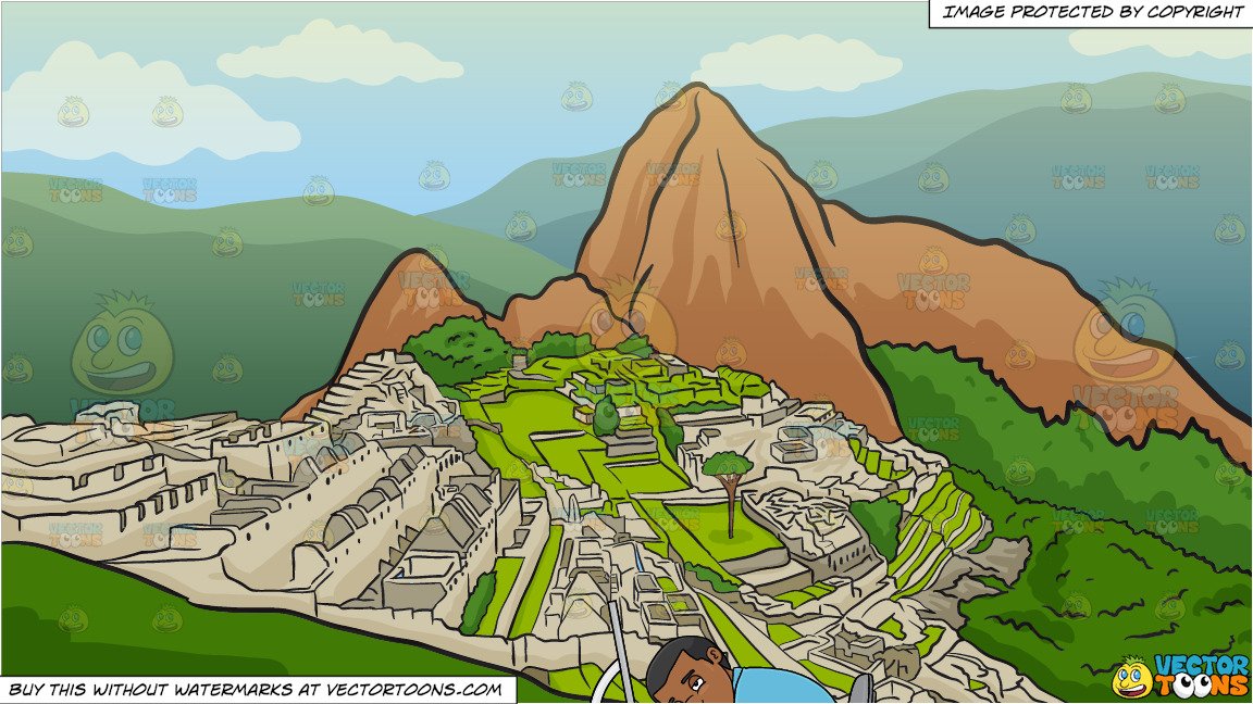 A Black Man Tired From Working On His Computer And Machu Picchu 1152x648 A Black Man Tired From Working On His Computer And Machu Picchu