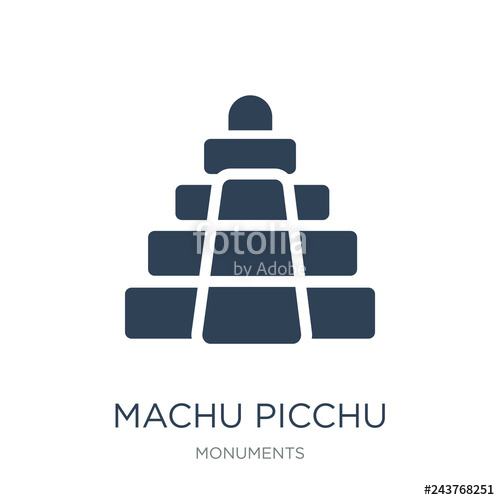 Machu Picchu Icon Vector On White Background, Machu Picchu Trend 500x500 Machu Picchu Icon Vector On White Background, Machu Picchu Trend