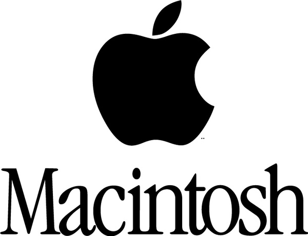 600x460 Macintosh Logo Free Vector In Adobe Illustrator