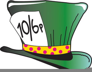 300x235 Mad Hatter Hat Clipart