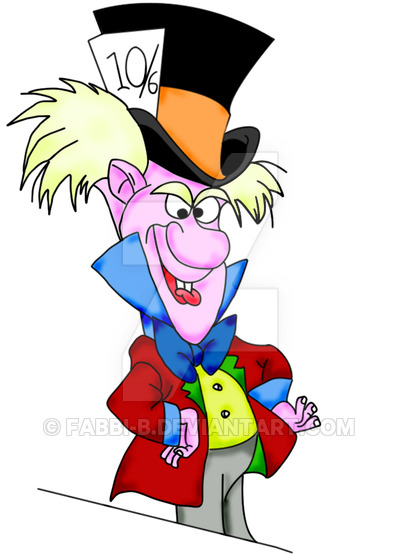 400x554 Mad Hatter Vector