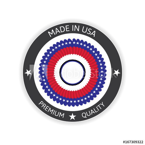 500x500 Made In Usa Made In America Vector