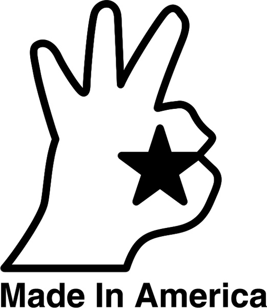 521x600 Made In America Free Vector In Encapsulated Postscript
