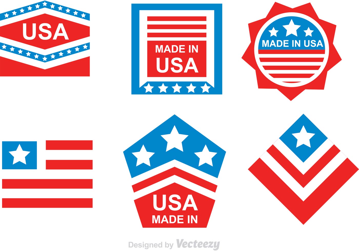 1400x980 Made In Usa Vectors