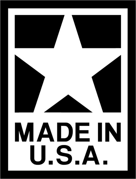 455x600 Made In Usa Free Vector In Encapsulated Postscript