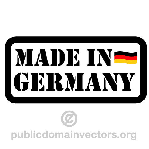 500x500 Made In Germany Stamp Vector