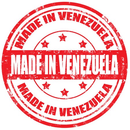 450x450 Grunge Rubber Stamp With Text Made In Venezuela,vector