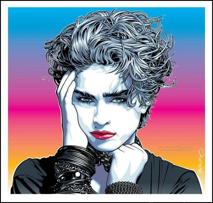 Madonna Vector Art Vector Vexel Illustrations Madonna Art 720x687 Madonna Vector Art Vector Vexel Illustrations Madonna Art