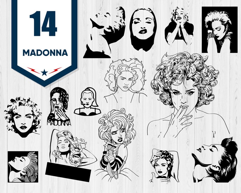 Huge Collection Of 'madonna Silhouette' Download More Than 794x635 Huge Collection Of 'madonna Silhouette' Download More Than