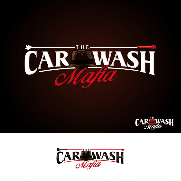 626x626 Car Wash Mafia Logo Vector Premium Download