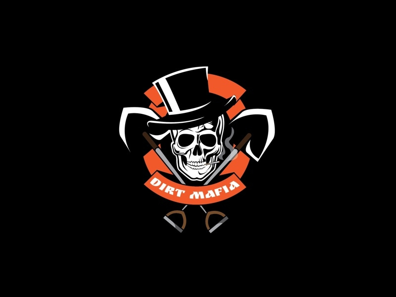 800x600 Dirt Mafia Logo Design
