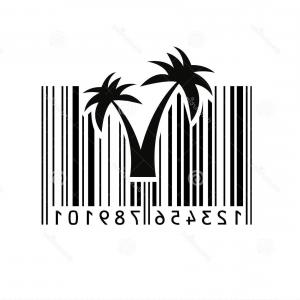 300x300 Photopersonal Identity Fingerprint With Barcode Vector Hoodamathrun