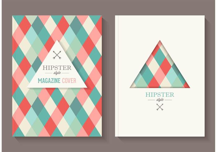 700x490 Hipster Magazine Covers Vector