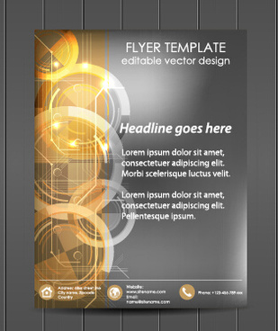 309x368 Magazine Design Free Vector Download