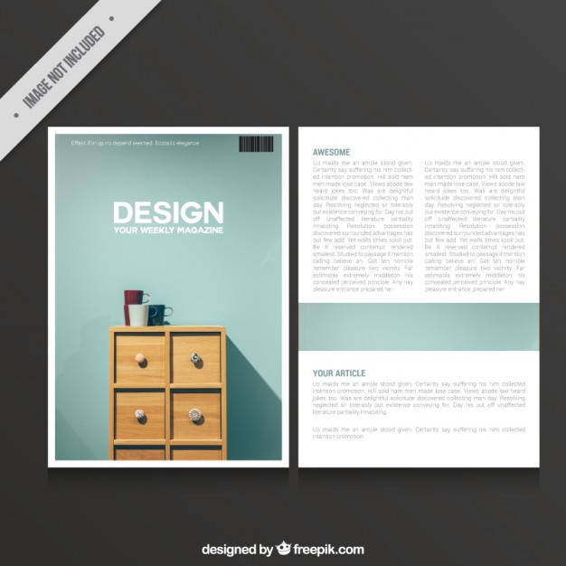 626x626 Magazine Of Design Vector Free Download