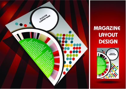 426x302 Magazine Pages And Cover Layout Design Vector Free Download