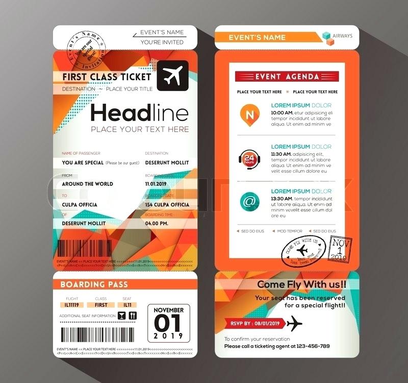 800x750 Modern Design Boarding Pass Ticket Stock Vector Template Ideas