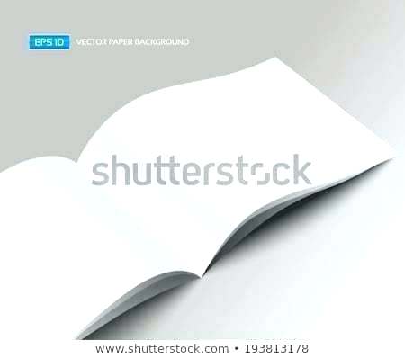 450x398 Vector Blank Magazine Template Design Stock Royalty Free